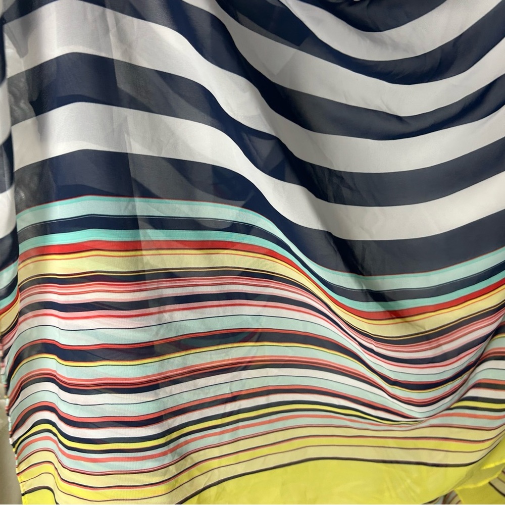 Signature by Robbie Bee‎ Striped Maxi Beach Party Sundress 12 - Picture 9 of 16